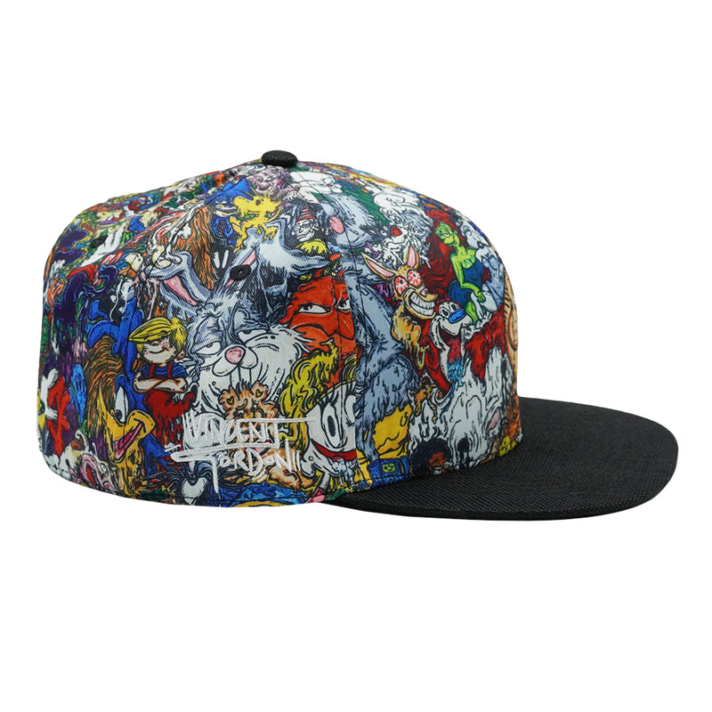 Vincent Gordon Cartoon Gumbo Fitted Hat