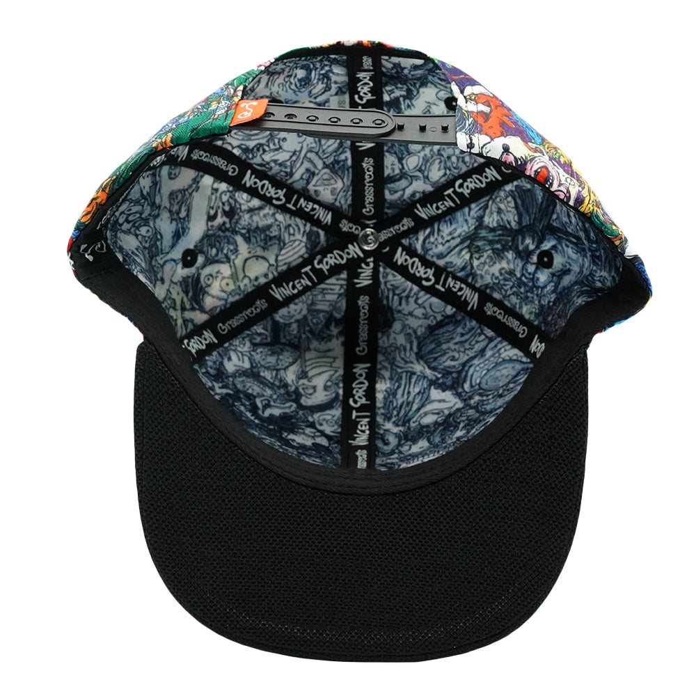 Vincent Gordon Cartoon Gumbo Snapback Hat