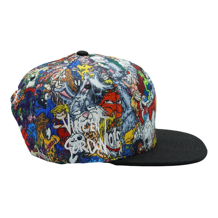 Vincent Gordon Cartoon Gumbo Snapback Hat
