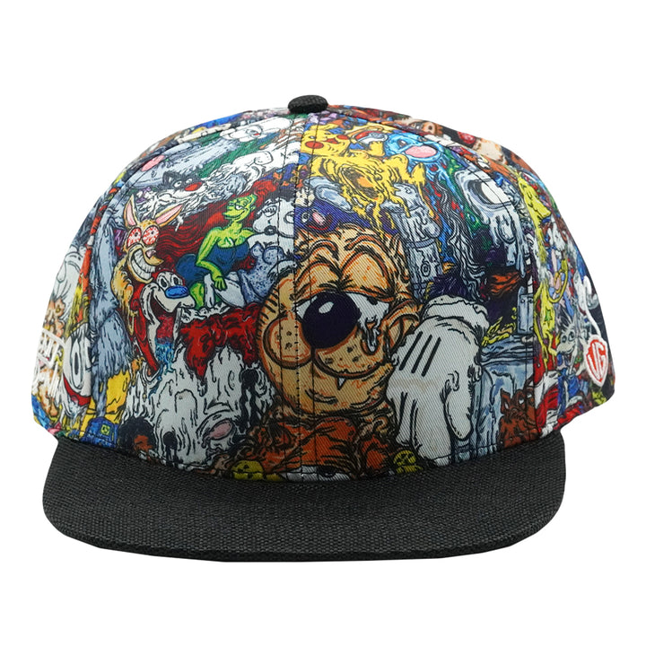 Vincent Gordon Cartoon Gumbo Snapback Hat
