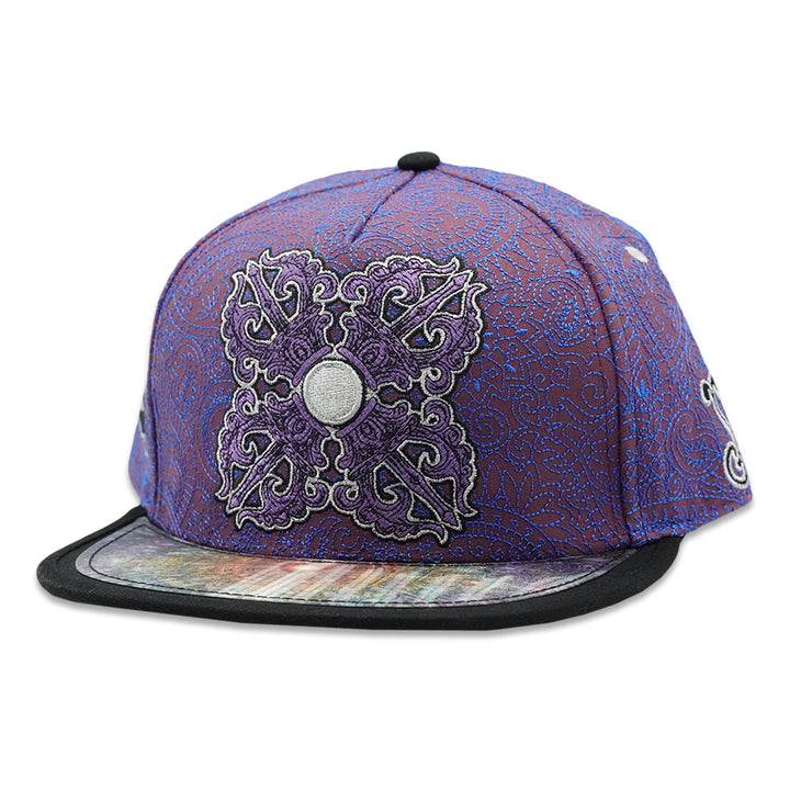 Laser Guided Visions Purple Vajra Snapback Hat