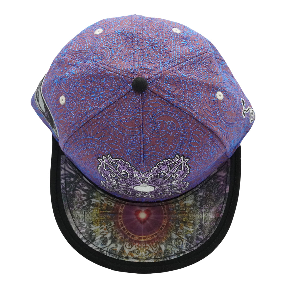 Laser Guided Visions Purple Vajra Snapback Hat