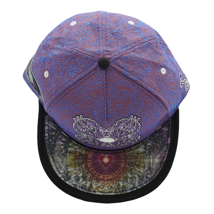 Laser Guided Visions Purple Vajra Snapback Hat