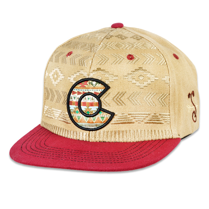 Gorra con correa en color tostado Cortez de Mountain Division