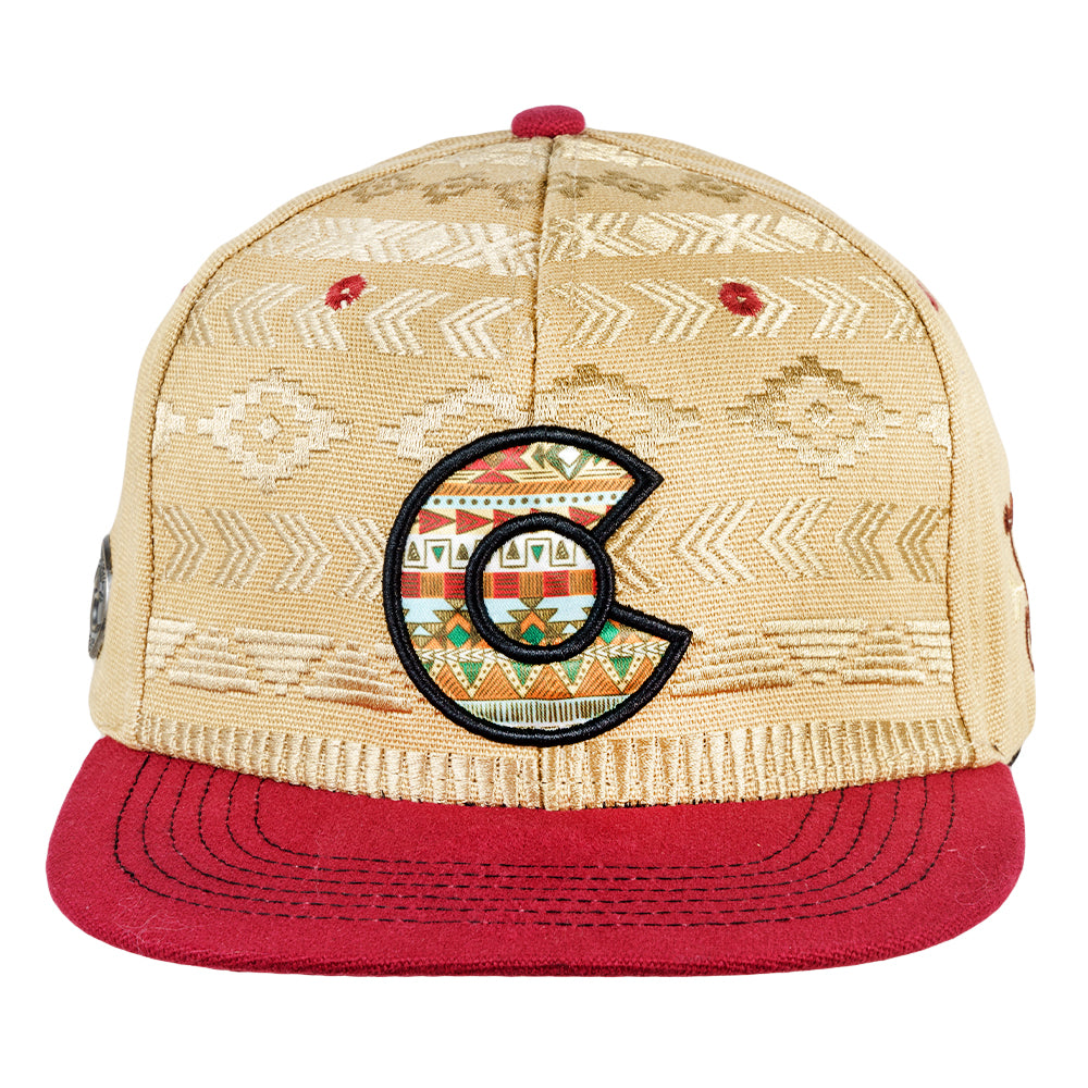 Gorra con correa en color tostado Cortez de Mountain Division