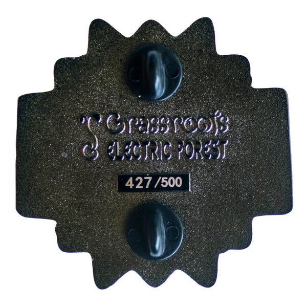 Electric Forest Warped Forest Pin