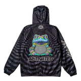 Stylust Activated Black Windbreaker Jacket