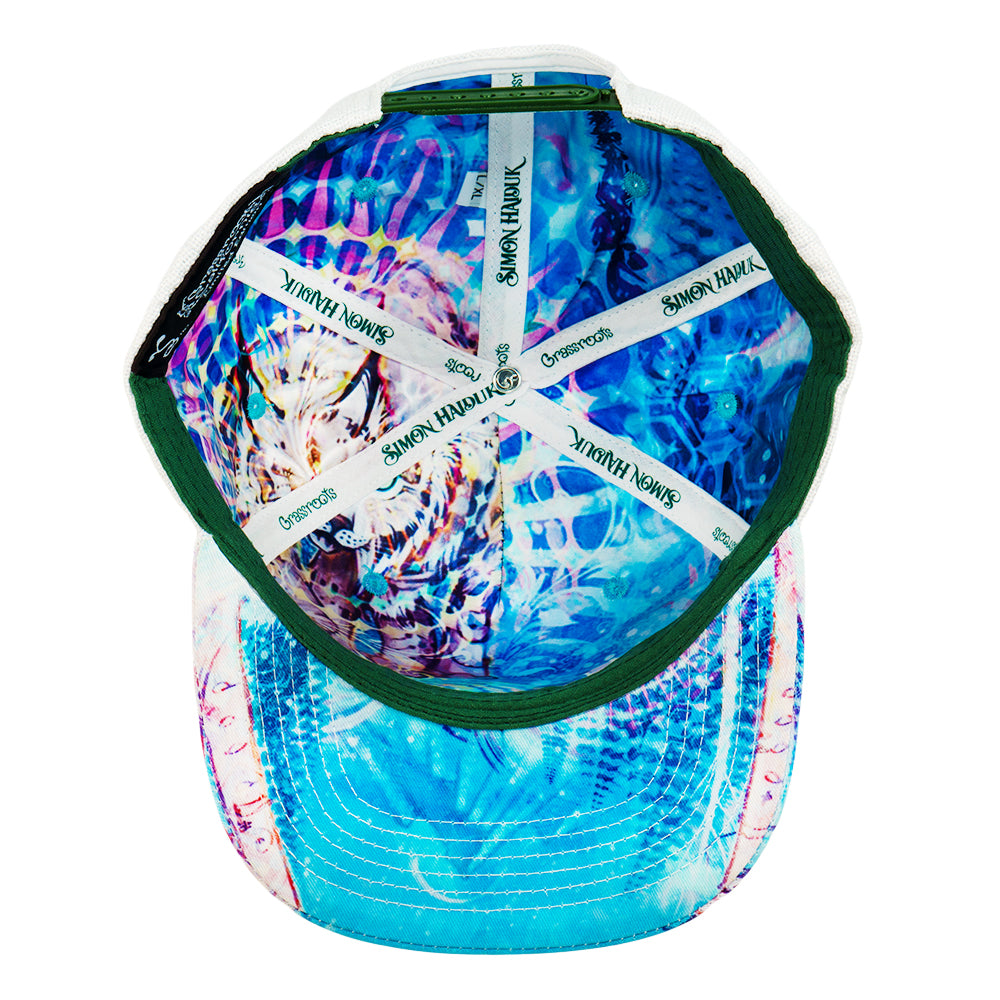 Gorra con cierre trasero Snow Secret de Simon Haiduk