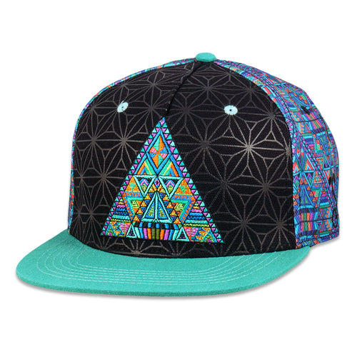 Chris Dyer DMT Triangles Black Fitted Hat