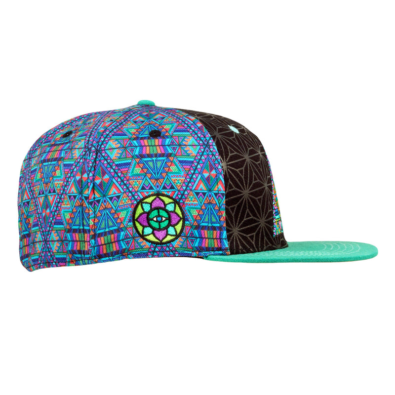 Chris Dyer DMT Triangles Black Fitted Hat