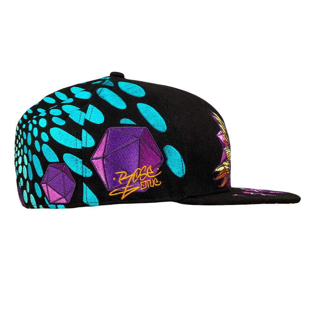 Rose One Soul Thief Black Fitted Hat