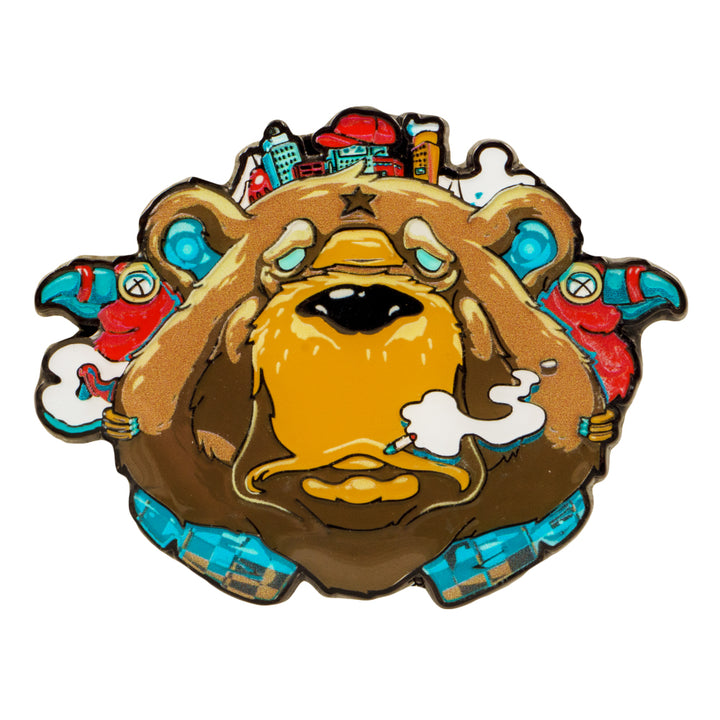 Pin marrón de oso Tarbox