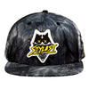 Stylust Bandana Cat Black Snapback Hat