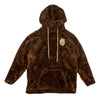 Frank Brothers Brother Bear Brown Sherpa Fleece Pullover Hoodie