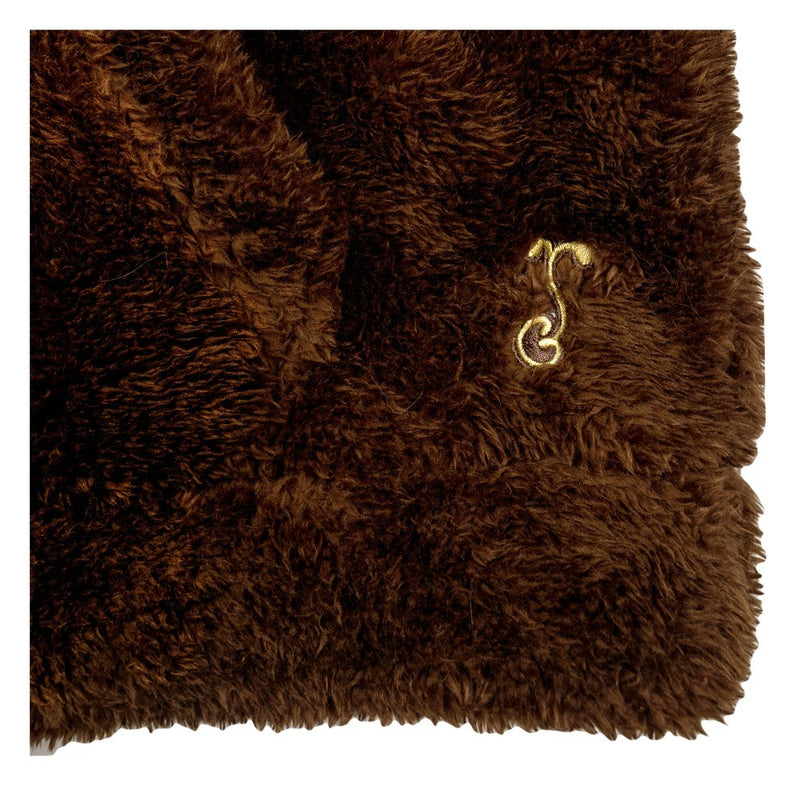 Frank Brothers Brother Bear Brown Sherpa Fleece Pullover Hoodie