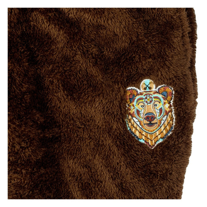 Frank Brothers Brother Bear Brown Sherpa Fleece Joggers