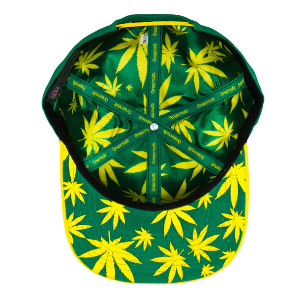 Green Bowl Packers Green Snapback Hat