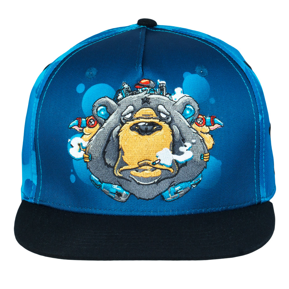 Tarbox Bear Teal Fitted Hat – Grassroots California