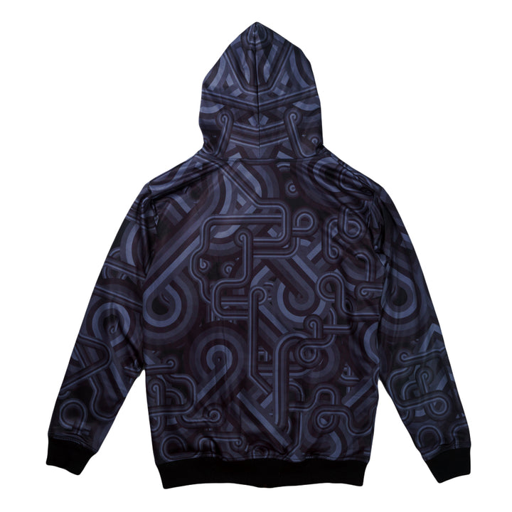 Sudadera con capucha reversible con cremallera DSOTM V2 de Pink Floyd