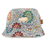 Bear Collection Gray Mosaic Reversible Bucket Hat
