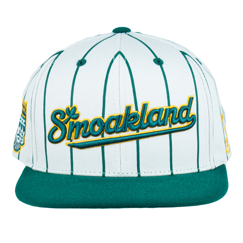 Smoakland Pinstripe Snapback Hat