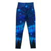 Laser Camp Navy Yoga Pants