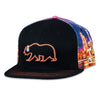 James Casey Removable Bear Skyline Snapback Hat