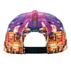 James Casey Removable Bear Skyline Snapback Hat