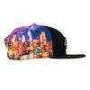 James Casey Removable Bear Skyline Snapback Hat