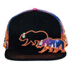 James Casey Removable Bear Skyline Snapback Hat