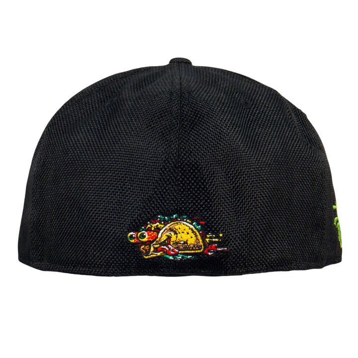 Gorra ajustada negra con logo de Jimbo Phillips Dripping Taco