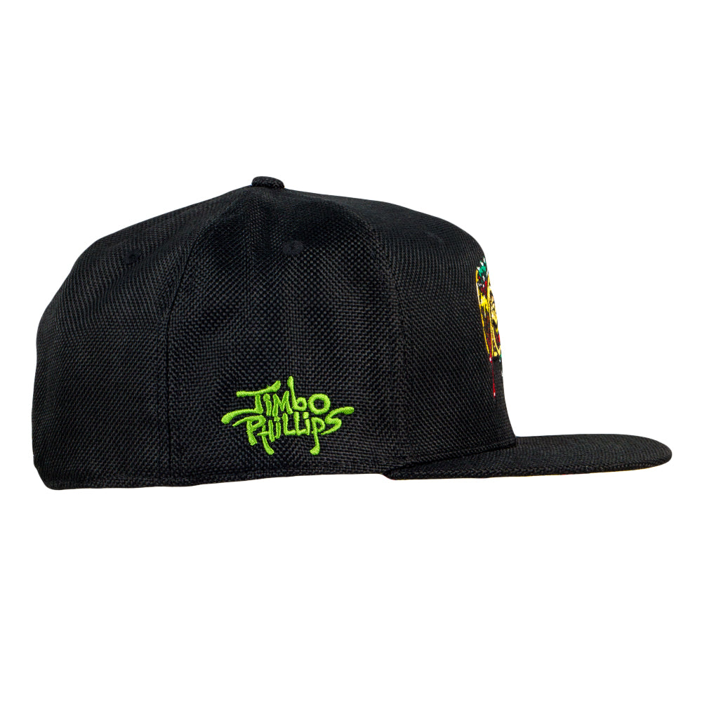 Gorra ajustada negra con logo de Jimbo Phillips Dripping Taco