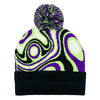 Hacked Seafoam Pom Beanie
