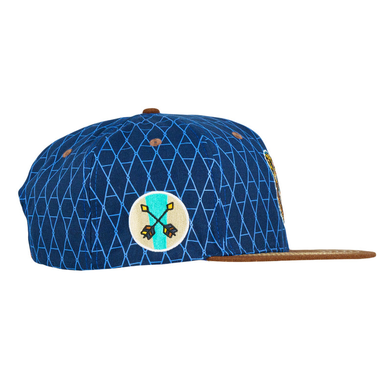 Frank Brothers Brother Bear Blue Snapback Hat