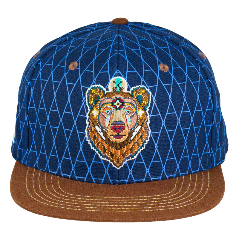 Frank Brothers Brother Bear Blue Snapback Hat