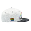 Danker Nuggets Pyramid White Fitted Hat