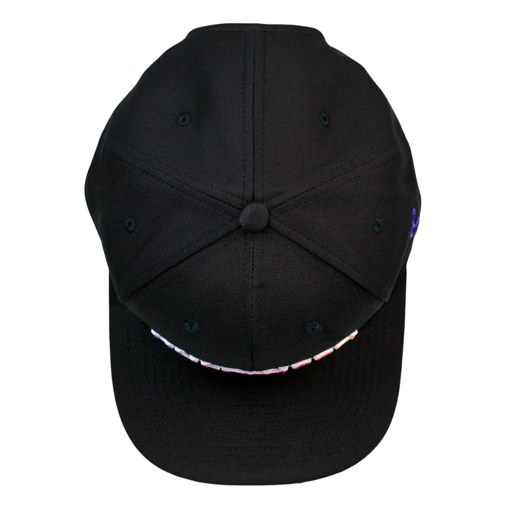 Hulaween Gradient Black Snapback Hat