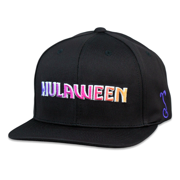 Hulaween Gradient Black Snapback Hat