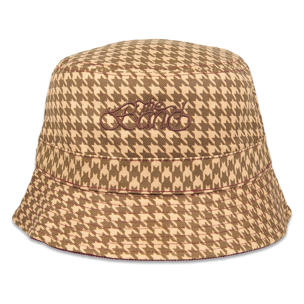 Sombrero de pescador reversible con diseño de pata de gallo de The Band
