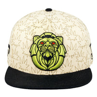 Peter Tosh Lion Statue Tan Fitted Hat