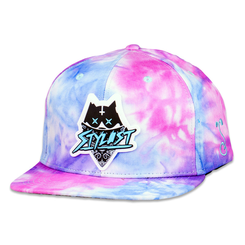 Stylust Bandana Cat Candy Dyed Snapback Hat
