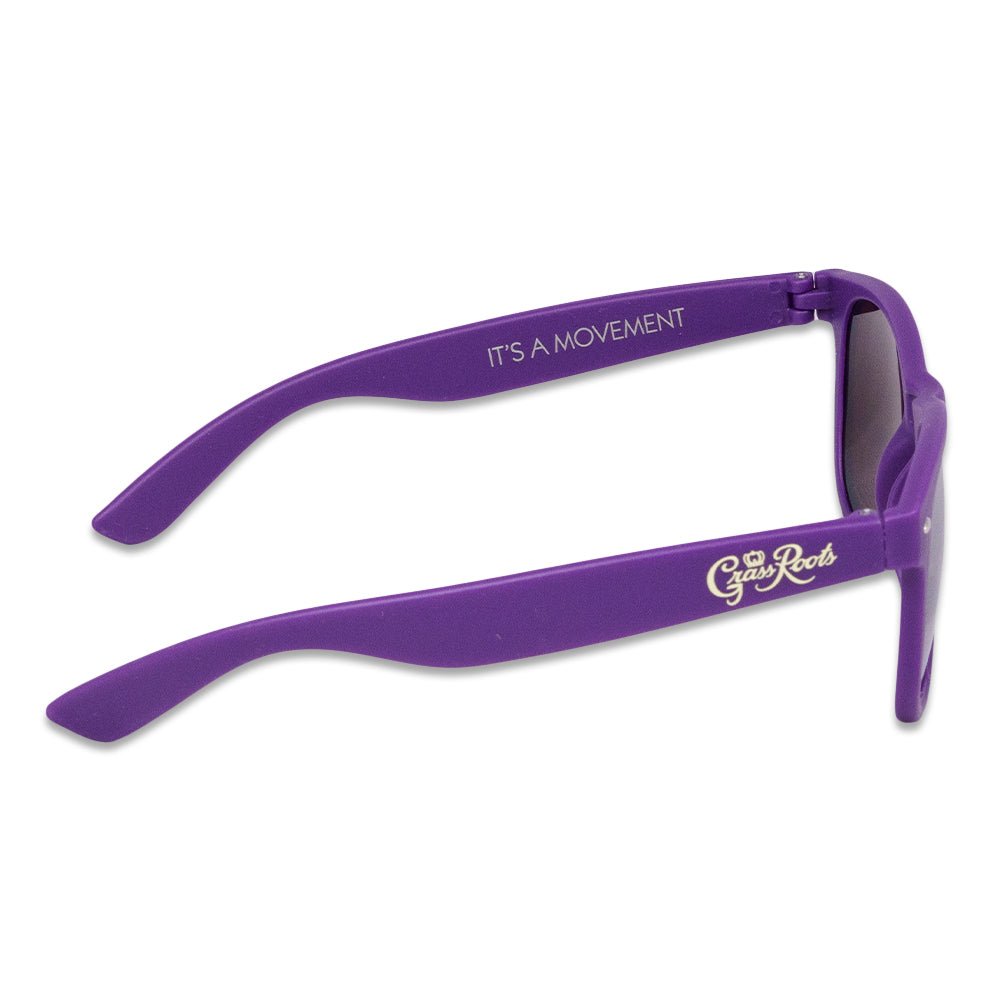 Royal Roots Purple Sunglasses