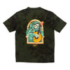 Stanley Mouse Mandolin Jester Never Summer Green Dyed T Shirt