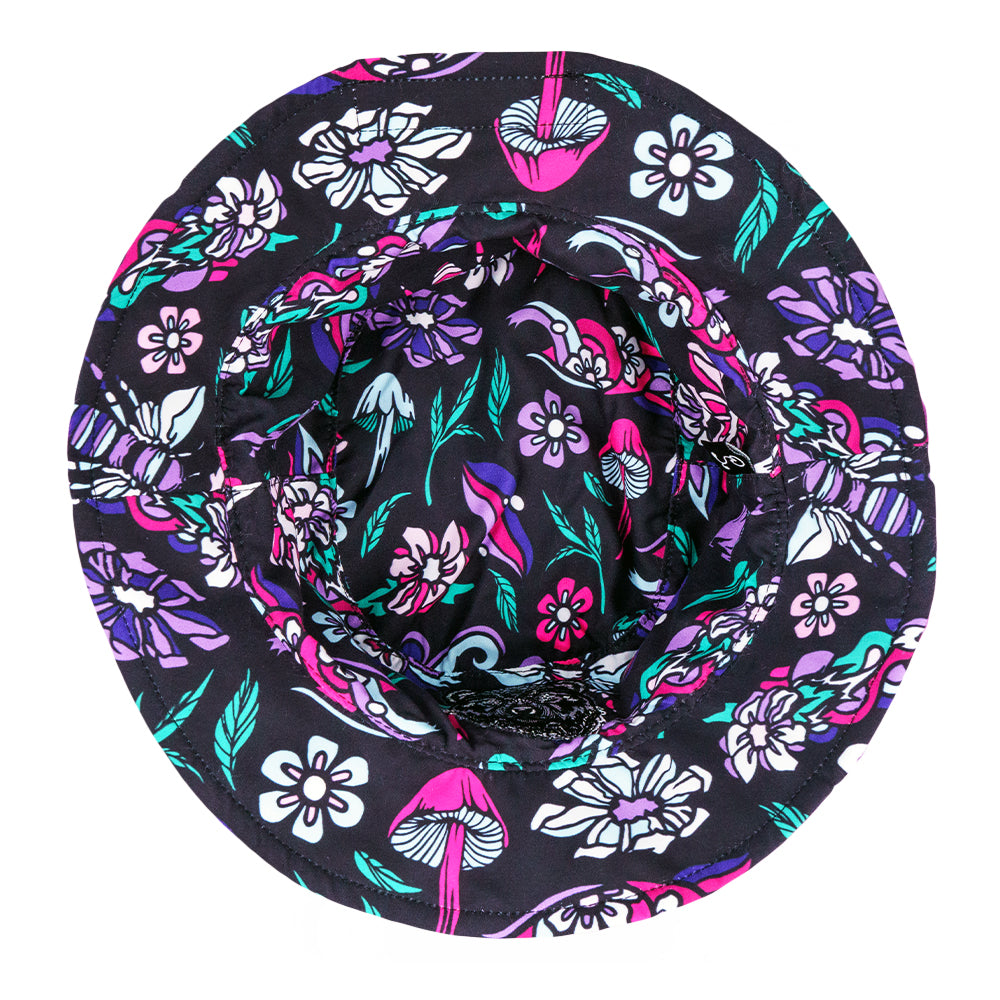 Sombrero de pescador reversible de piel de oso Ellie Paisley