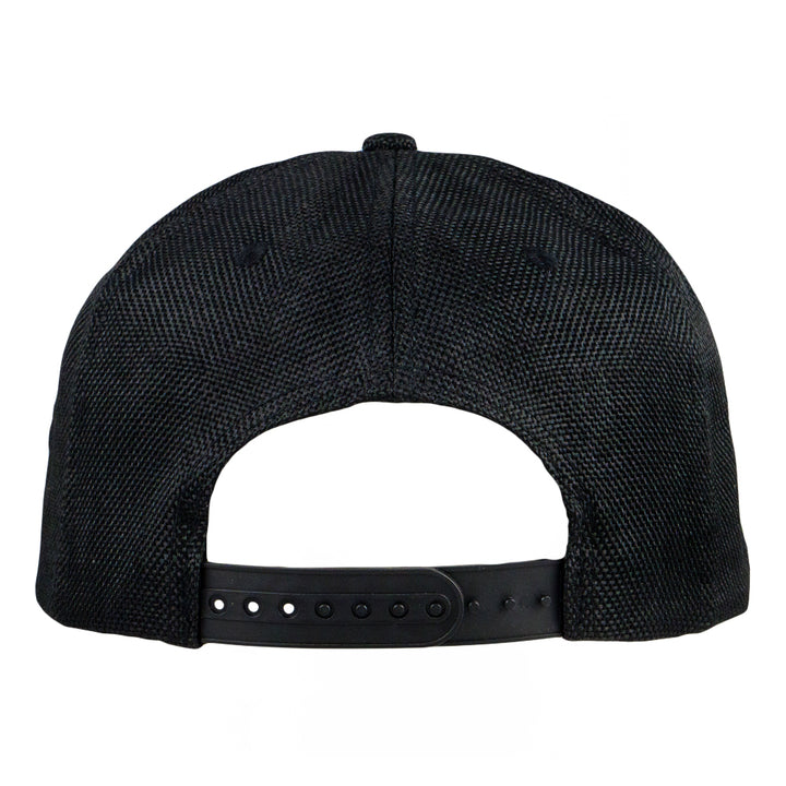Gorra con cierre trasero en color rojo y negro Harmoneyes de Chris Dyer