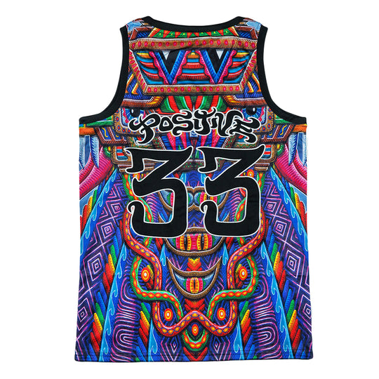 Chris Dyer Heavens Door Rainbow Basketball Jersey