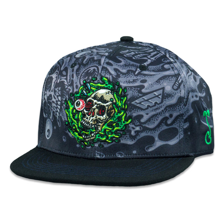 Jimbo Phillips Never Summer Black Fitted Hat