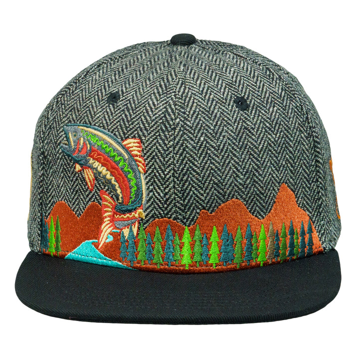 Kitchen Dwellers Black Snapback Hat