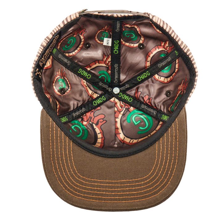 Chad G Glass V3 Woodgrain Snapback Hat