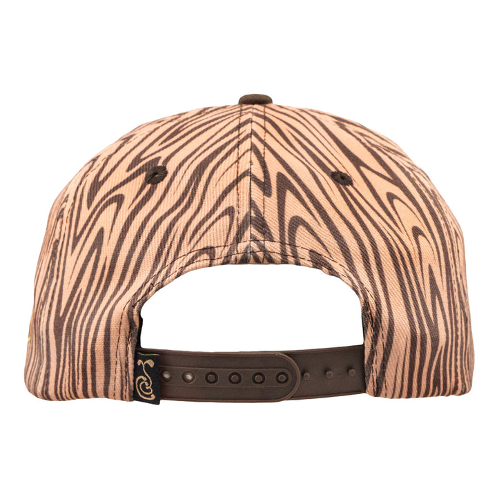 Chad G Glass V3 Woodgrain Snapback Hat
